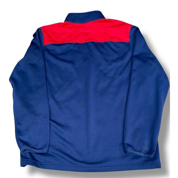 Boston Red Sox Quarter Zip Pullover Jacket Mens Large Blue MLB Genuine Baseball - Picture 6 of 9